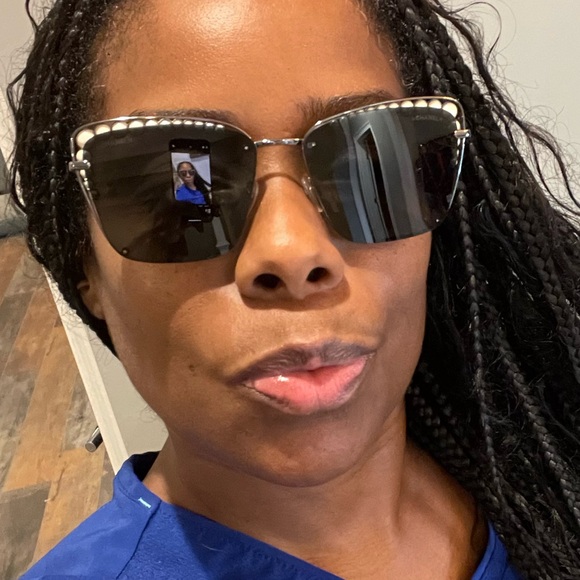 Chanel Pearl Sunglasses Style- 4235-H, 108/S4, - Picture 11 of 14